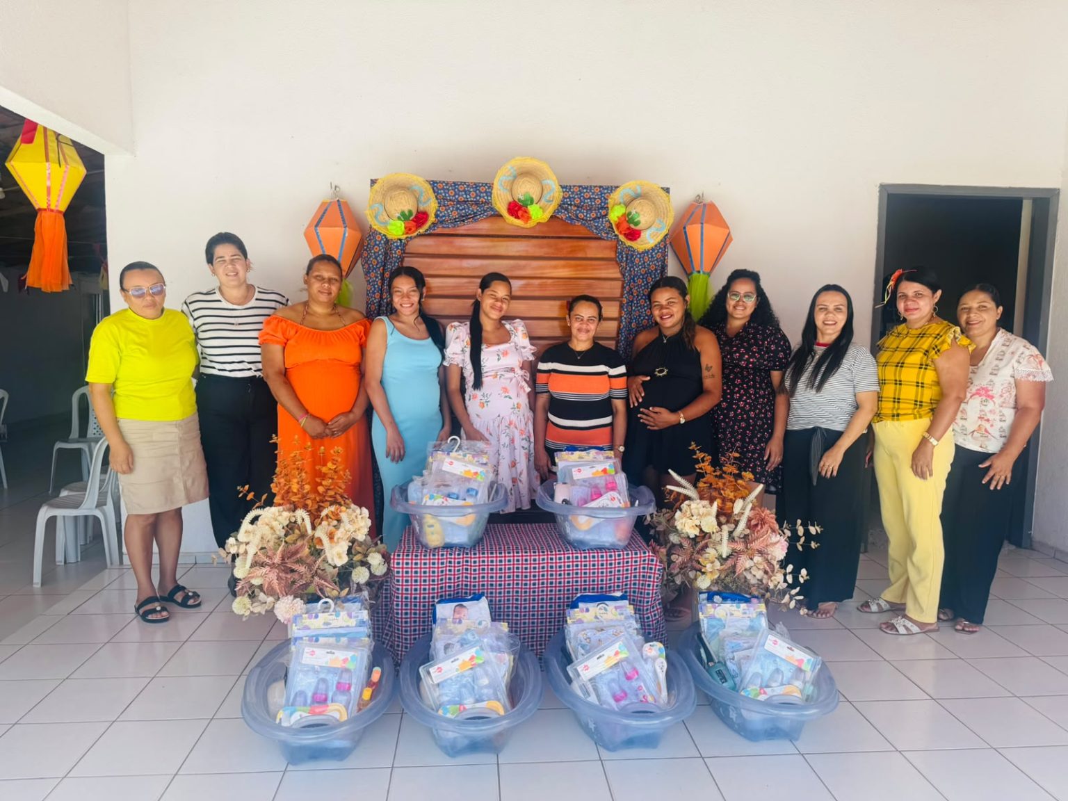 Prefeitura de Francinópolis realiza entrega de Kits Bebê e promove roda de conversa com gestantes no CRAS