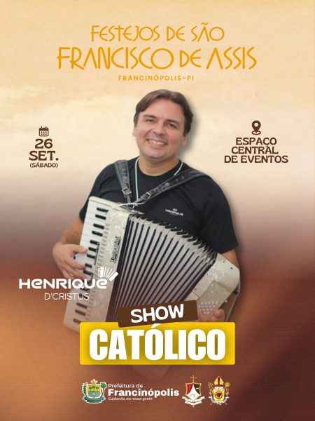 Francinópolis inicia nesta sexta-feira (25) os Festejos de São Francisco de Assis